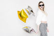 Picture of FOIL BALLOON STAR SILVER 18 INCH
